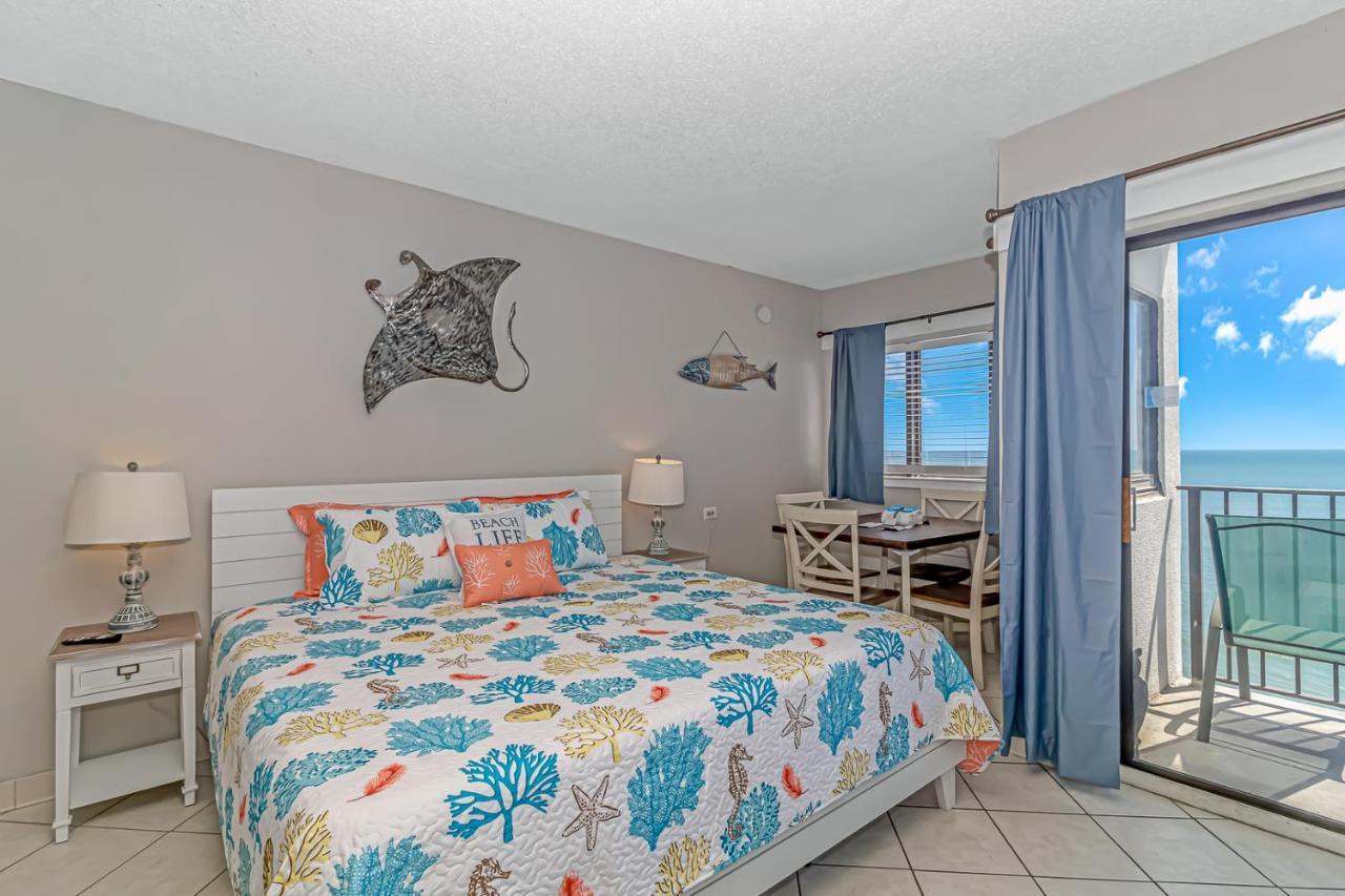 Ocean Front Studio With Panoramic Views! Palace Resort 1001 Myrtle Beach Exteriör bild