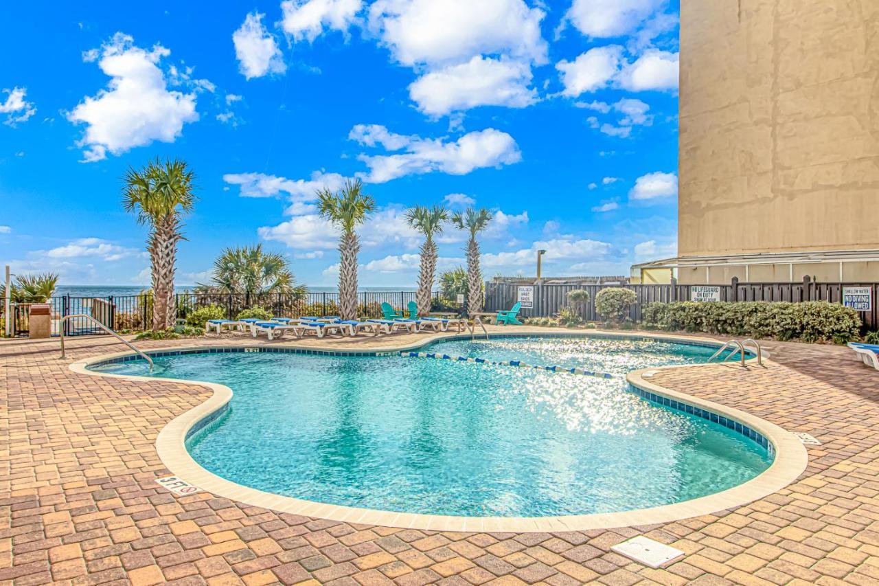 Ocean Front Studio With Panoramic Views! Palace Resort 1001 Myrtle Beach Exteriör bild