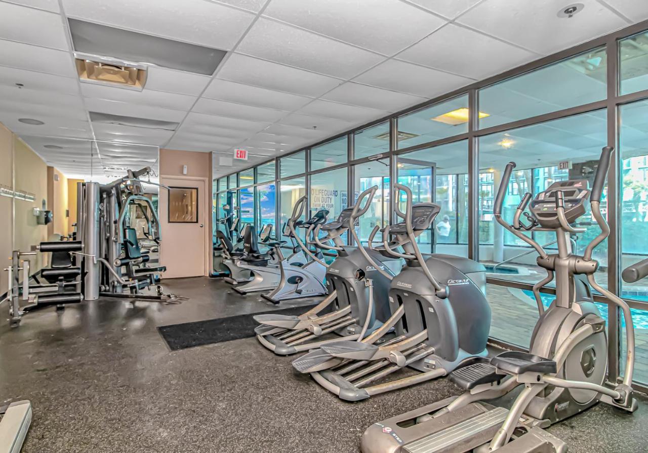 Ocean Front Studio With Panoramic Views! Palace Resort 1001 Myrtle Beach Exteriör bild
