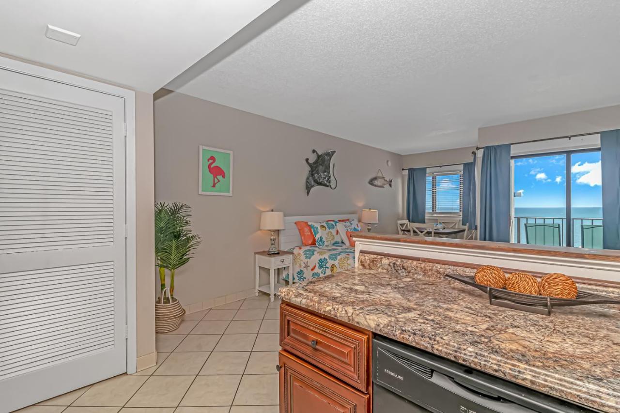 Ocean Front Studio With Panoramic Views! Palace Resort 1001 Myrtle Beach Exteriör bild