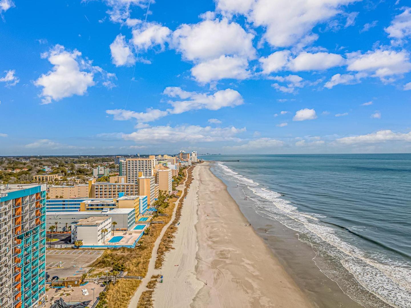 Ocean Front Studio With Panoramic Views! Palace Resort 1001 Myrtle Beach Exteriör bild